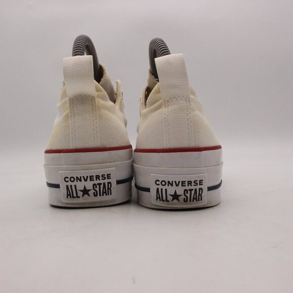 Converse Chuck Taylor All Star Women's Size 6.5 White Low Top Sneaker 563457F - Picture 5 of 12